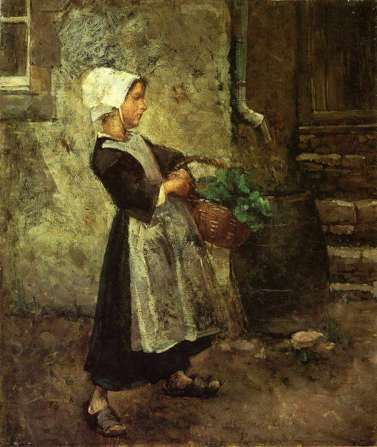 美国加瑞·梅切斯（Gari Melchers）油画作品欣赏