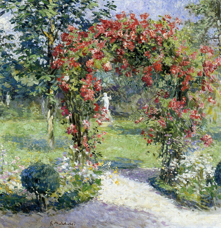 美国加瑞·梅切斯（Gari Melchers）油画作品欣赏