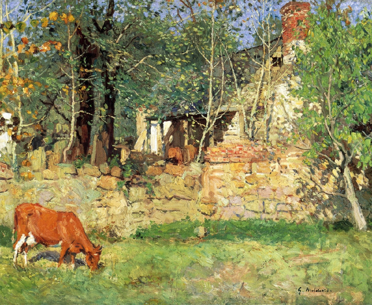 美国加瑞·梅切斯（Gari Melchers）油画作品欣赏
