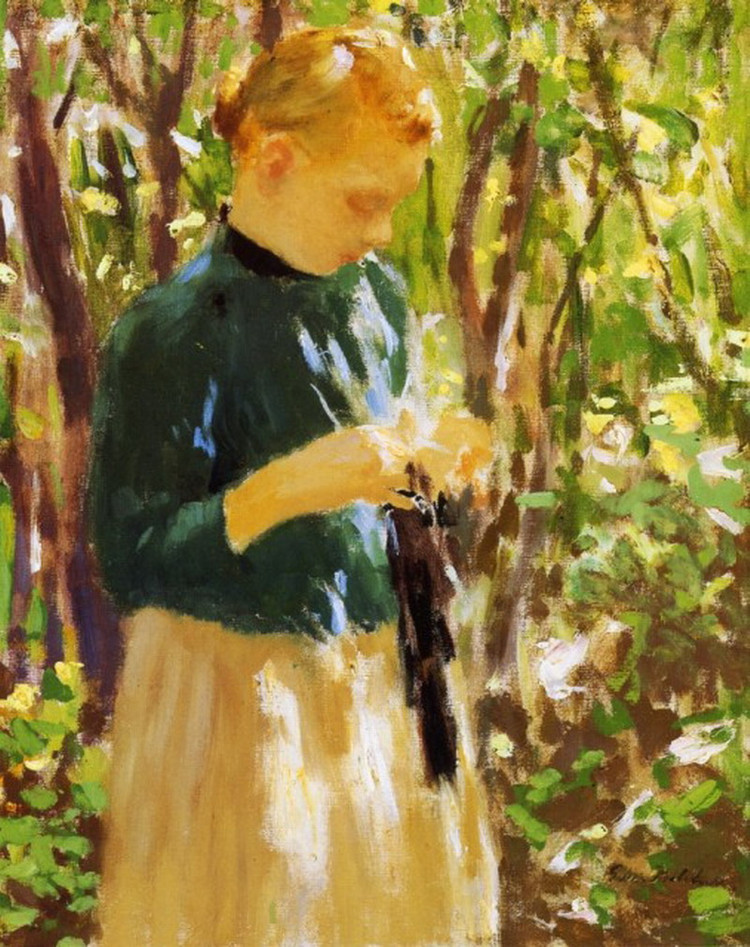 美国加瑞·梅切斯（Gari Melchers）油画作品欣赏