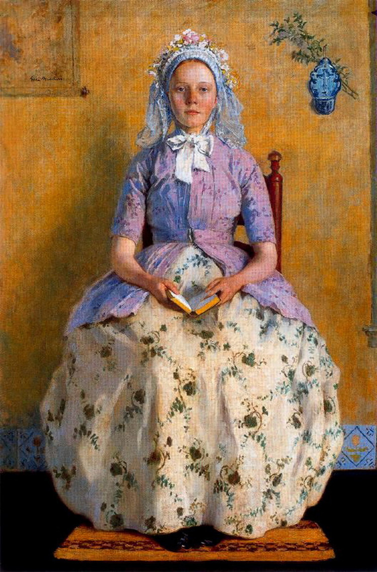 美国加瑞·梅切斯（Gari Melchers）油画作品欣赏