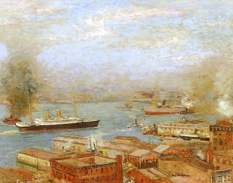 美国加瑞·梅切斯（Gari Melchers）油画作品欣赏