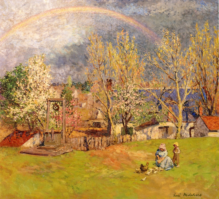 美国加瑞·梅切斯（Gari Melchers）油画作品欣赏