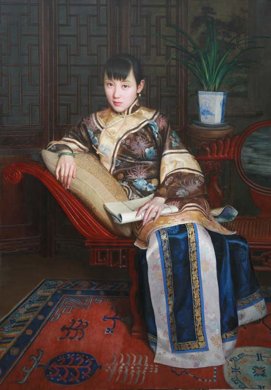 谢立俭油画作品欣赏