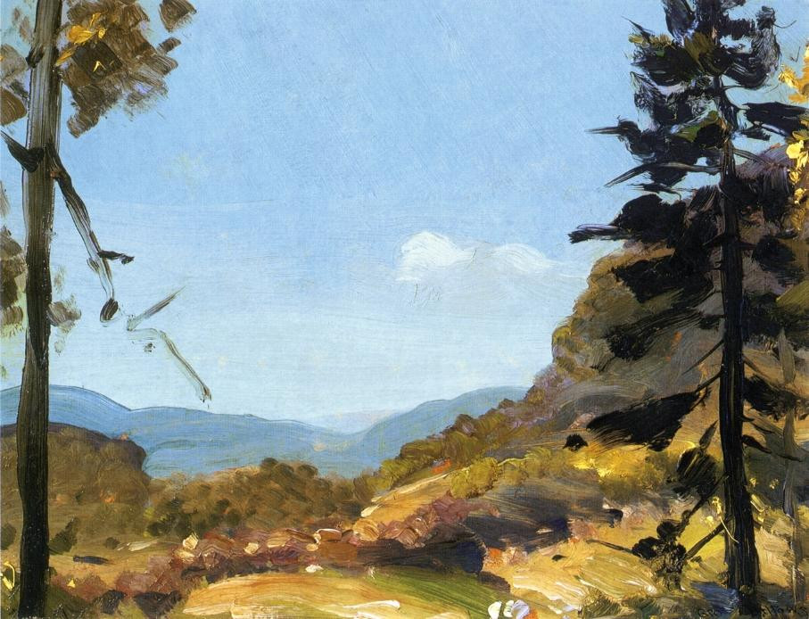 美国画家罗伯特·亨利（Robert Henri）油画作品欣赏