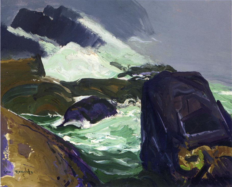 美国画家罗伯特·亨利（Robert Henri）油画作品欣赏