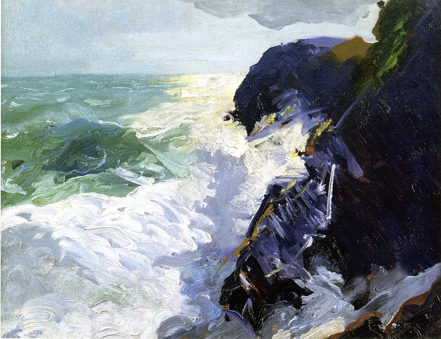 美国画家罗伯特·亨利（Robert Henri）油画作品欣赏