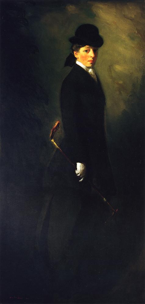美国画家罗伯特·亨利（Robert Henri）油画作品欣赏
