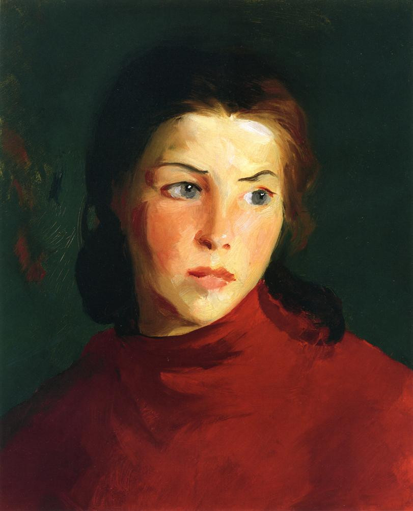 美国画家罗伯特·亨利（Robert Henri）油画作品欣赏