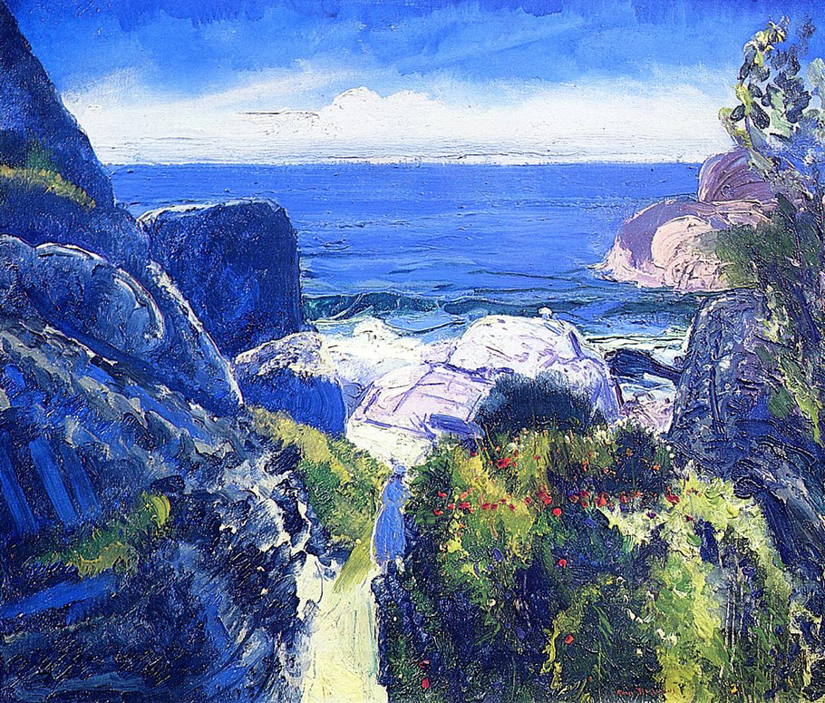 美国画家罗伯特·亨利（Robert Henri）油画作品欣赏