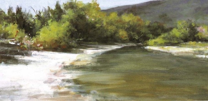 日本湯山俊久（Toshihisa Yuyama）油画风景作品