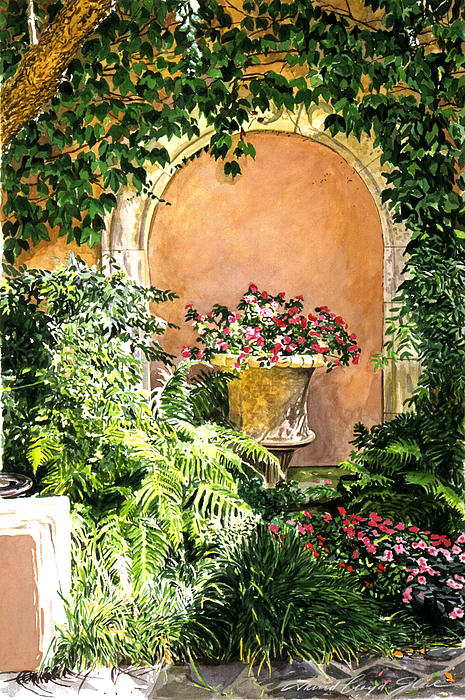 David Lloyd Glover油画风景