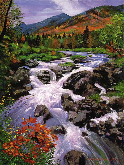 David Lloyd Glover油画风景