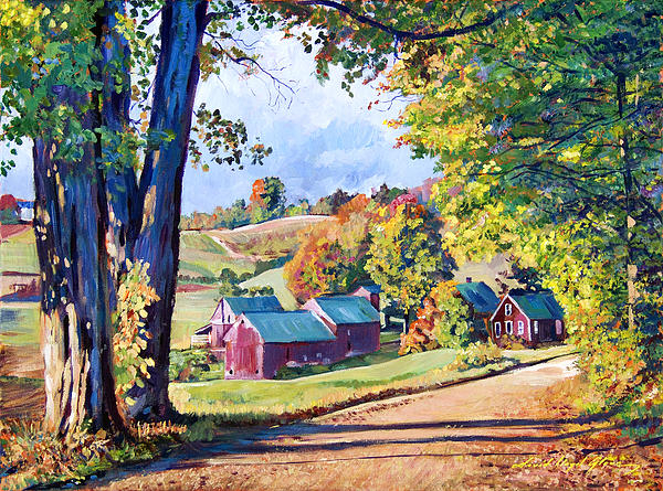 David Lloyd Glover油画风景