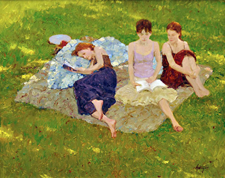 美国David P Hettinger油画作品欣赏
