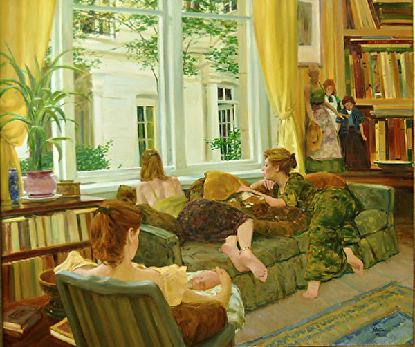 美国David P Hettinger油画作品欣赏