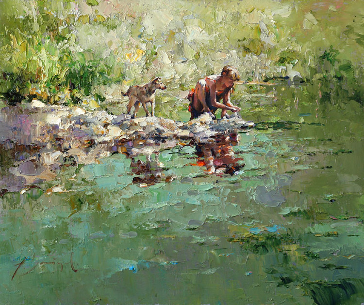 俄罗斯Alexi Zaitsev油画作品欣赏