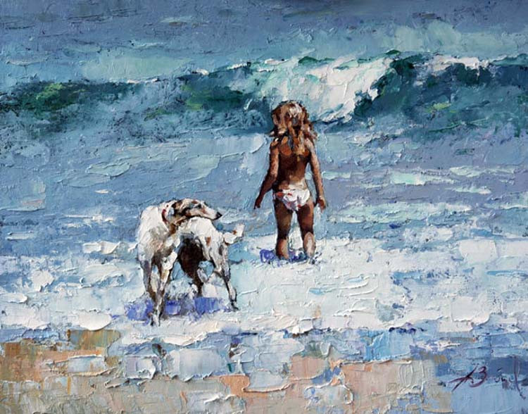 俄罗斯Alexi Zaitsev油画作品欣赏