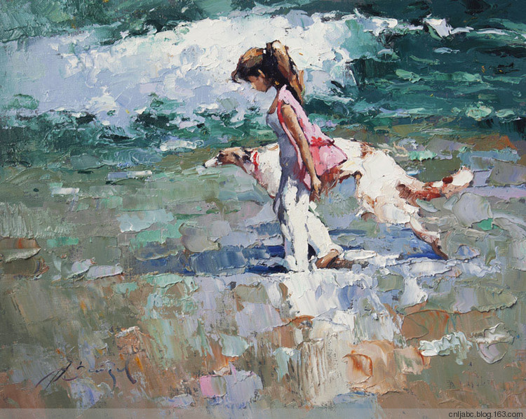 俄罗斯Alexi Zaitsev油画作品欣赏