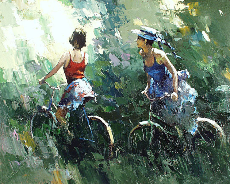 俄罗斯Alexi Zaitsev油画作品欣赏