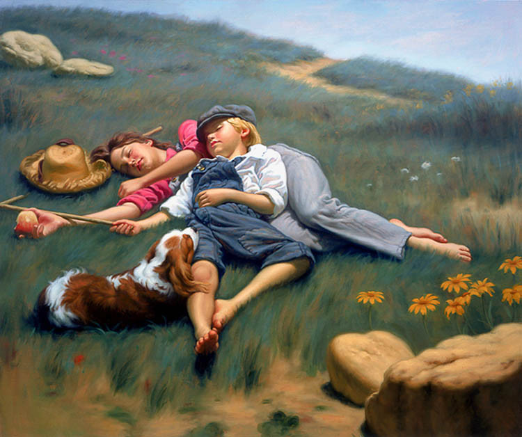 美国Mark Arian人物油画作品欣赏