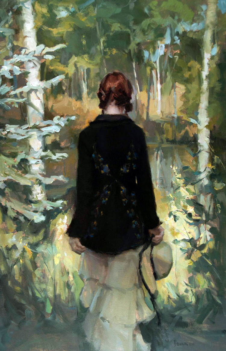 美国Johanna Harmon人物油画作品欣赏