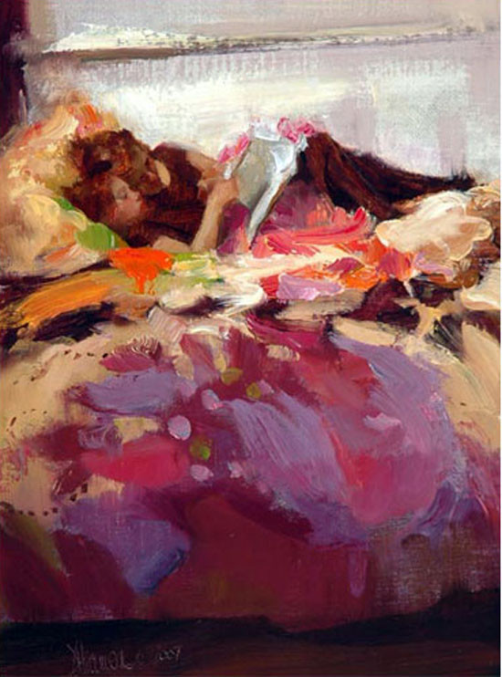 美国Johanna Harmon人物油画作品欣赏