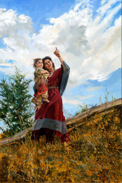 美国Barbara Summers Edwards人物油画作品欣赏