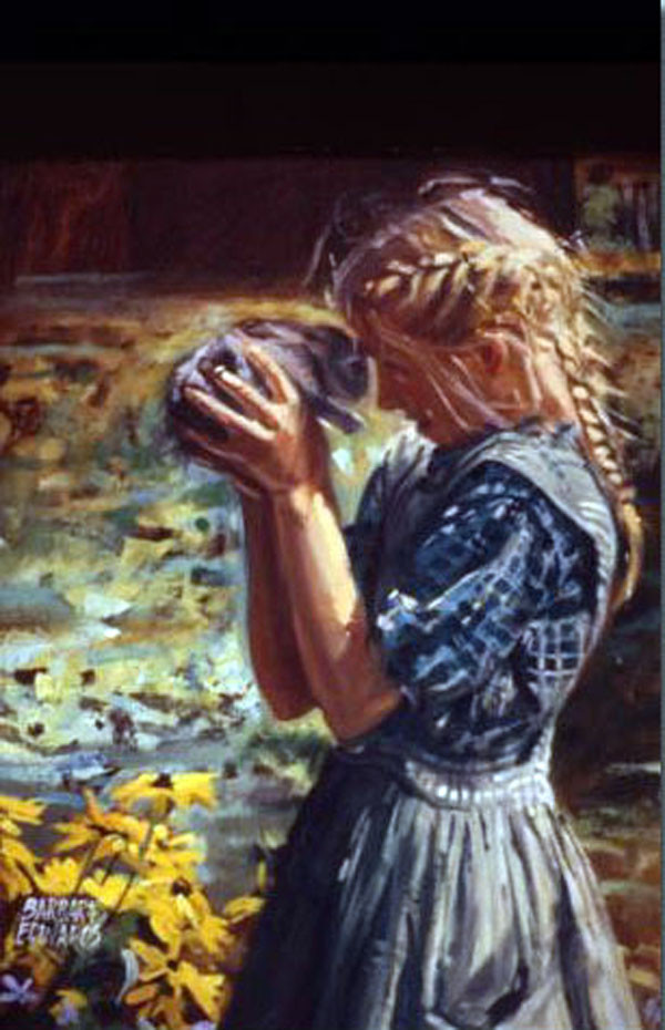美国Barbara Summers Edwards人物油画作品欣赏