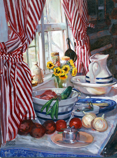 美国Barbara Summers Edwards人物油画作品欣赏