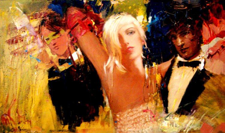 俄罗斯Misti Pavlov人物油画作品欣赏