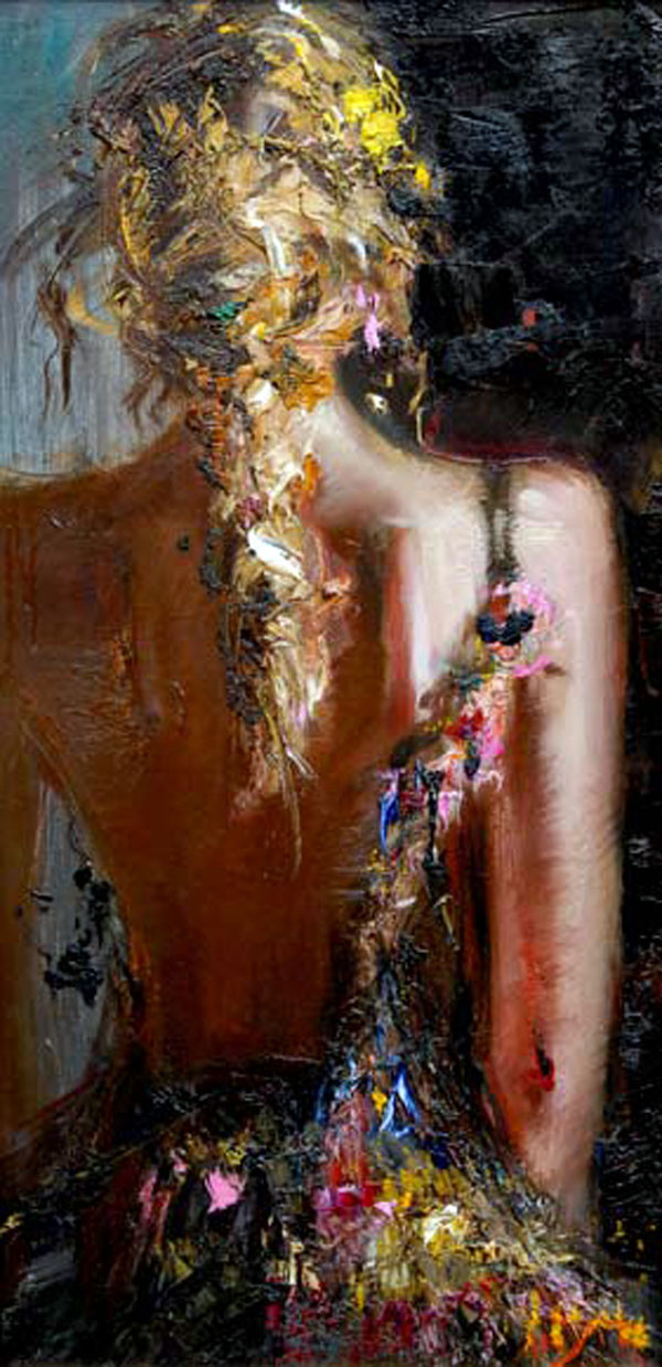 俄罗斯Misti Pavlov人物油画作品欣赏