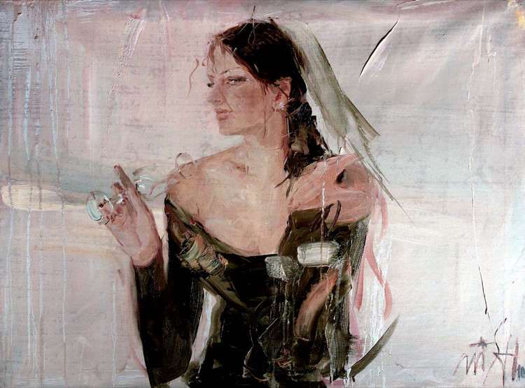 俄罗斯Misti Pavlov人物油画作品欣赏