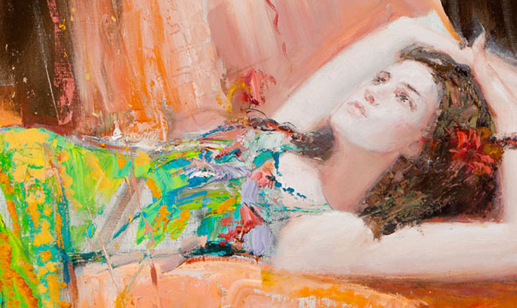 俄罗斯Misti Pavlov人物油画作品欣赏