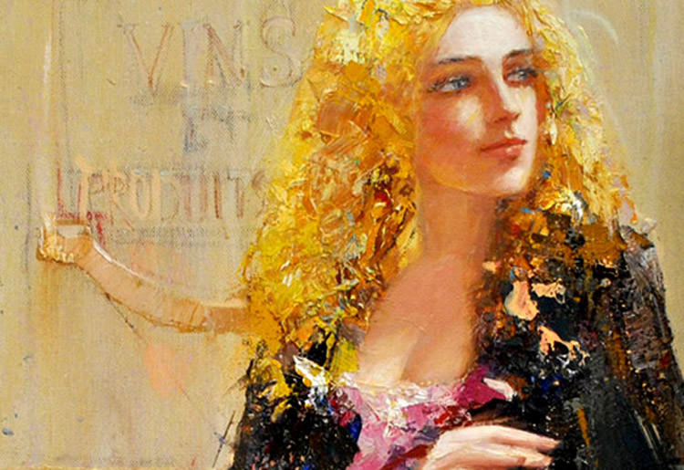 俄罗斯Misti Pavlov人物油画作品欣赏