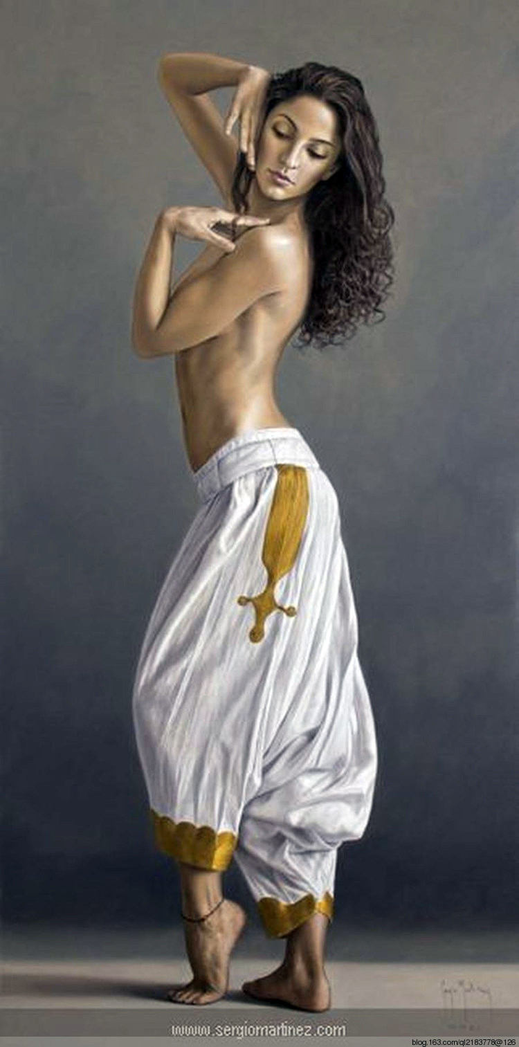 智利Sergio Martinez Cifuentes油画人物作品