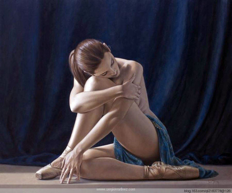 智利Sergio Martinez Cifuentes油画人物作品
