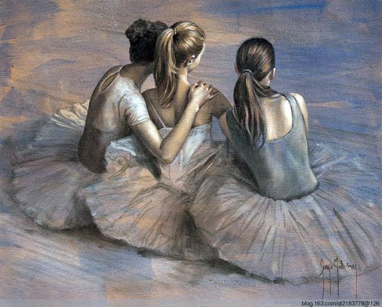 智利Sergio Martinez Cifuentes油画人物作品
