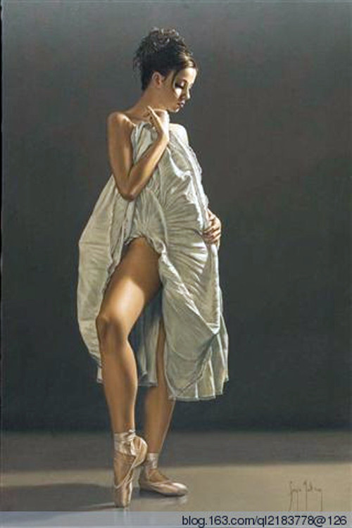 智利Sergio Martinez Cifuentes油画人物作品