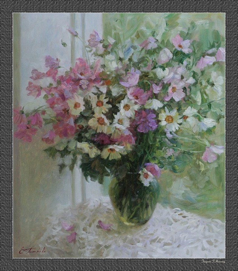 俄罗斯Elena Petrova静物油画作品欣赏