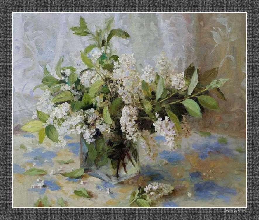 俄罗斯Elena Petrova静物油画作品欣赏