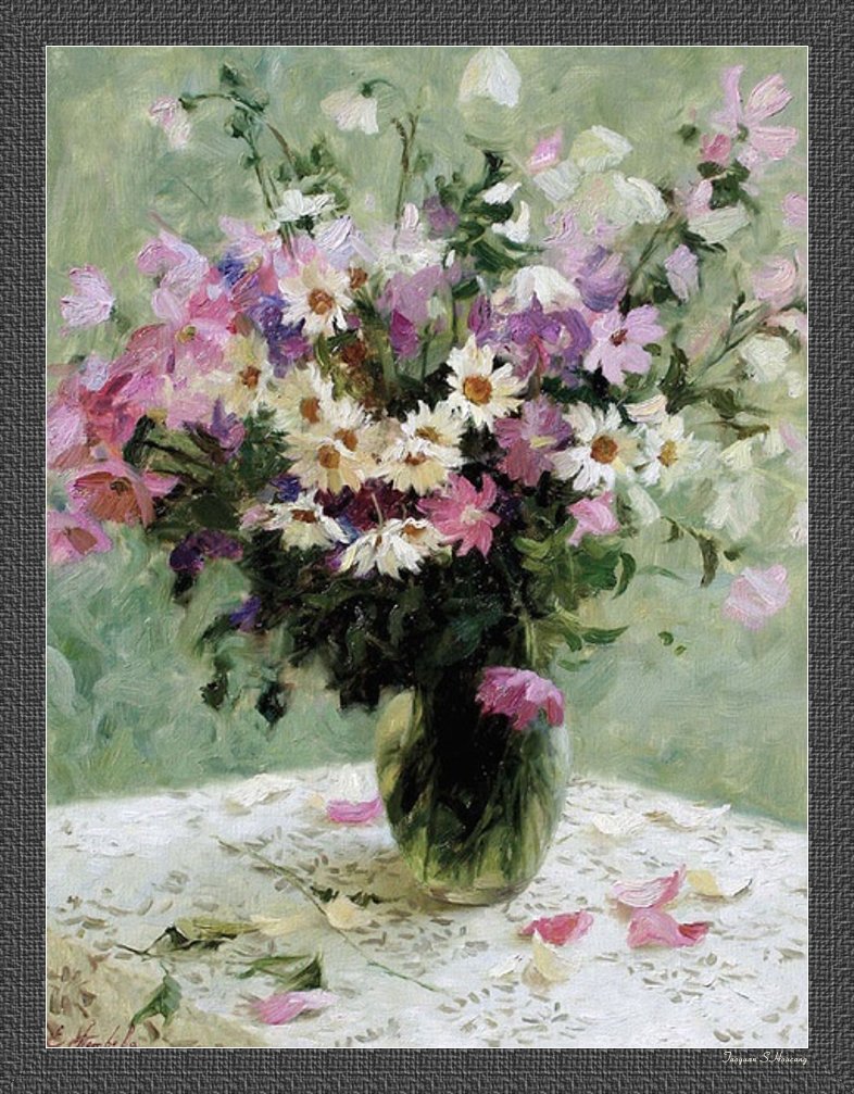 俄罗斯Elena Petrova静物油画作品欣赏