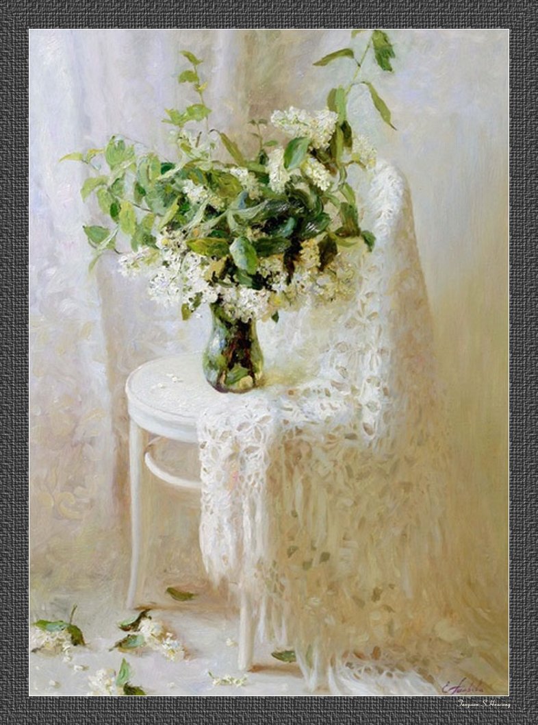 俄罗斯Elena Petrova静物油画作品欣赏