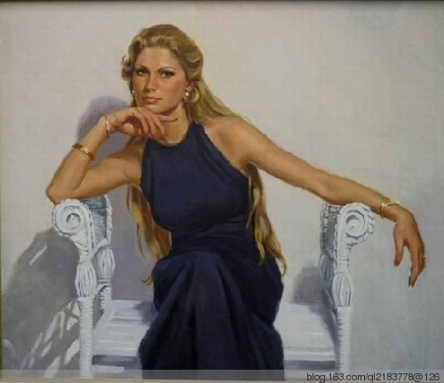 美国Steve Moppert人物油画作品欣赏
