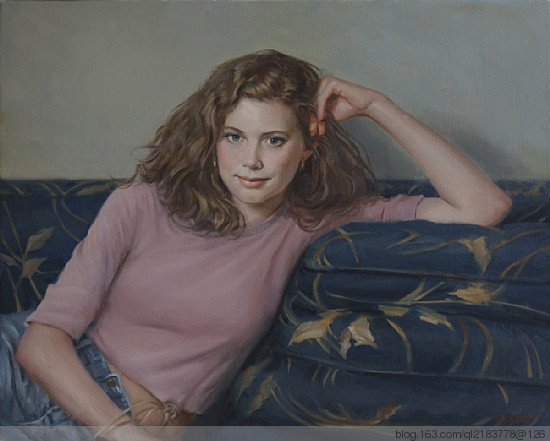 美国Steve Moppert人物油画作品欣赏
