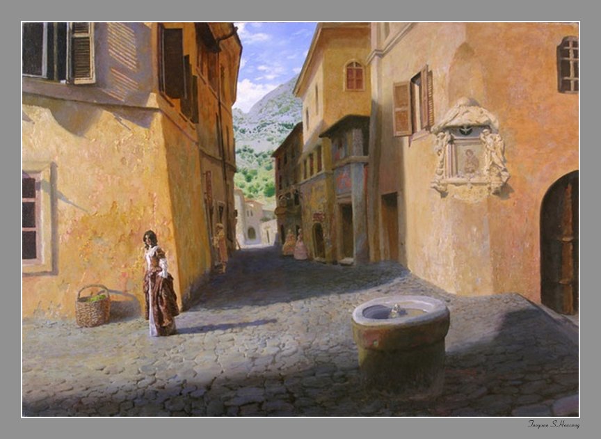 俄罗斯Александр Саидов油画作品欣赏（二）