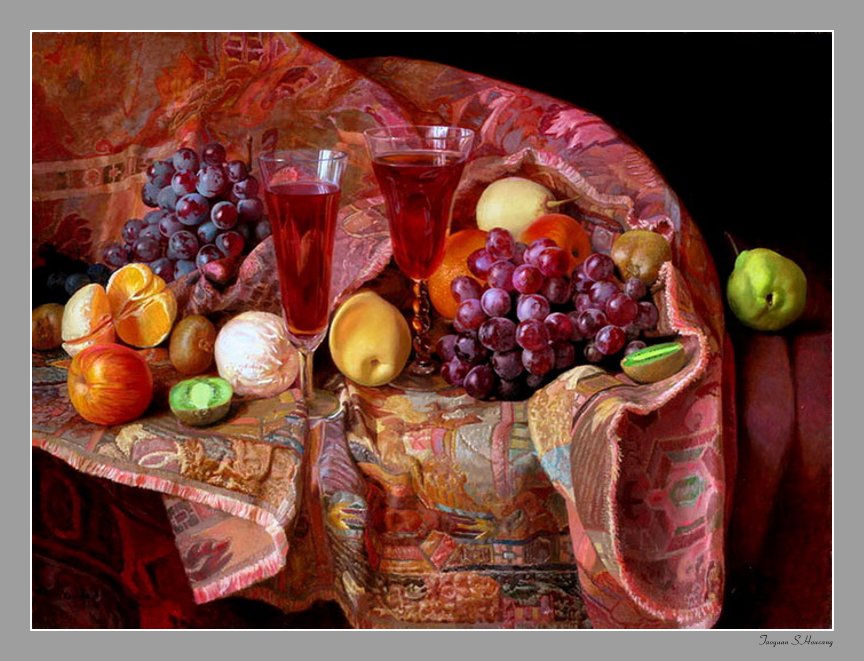俄罗斯Александр Саидов油画作品欣赏（一）