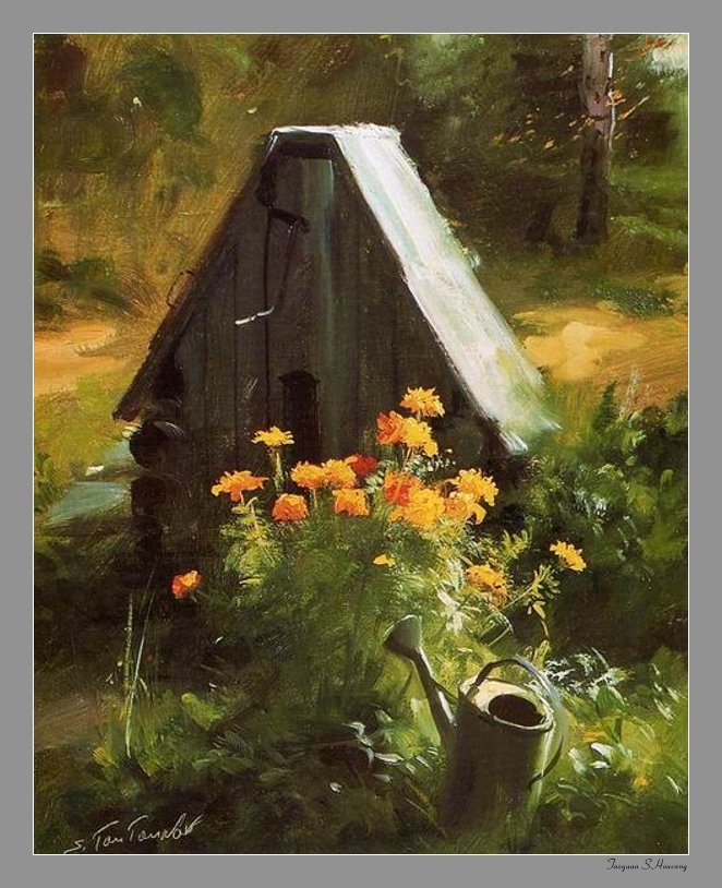 俄罗斯Serguei Toutounov油画花卉作品（二）