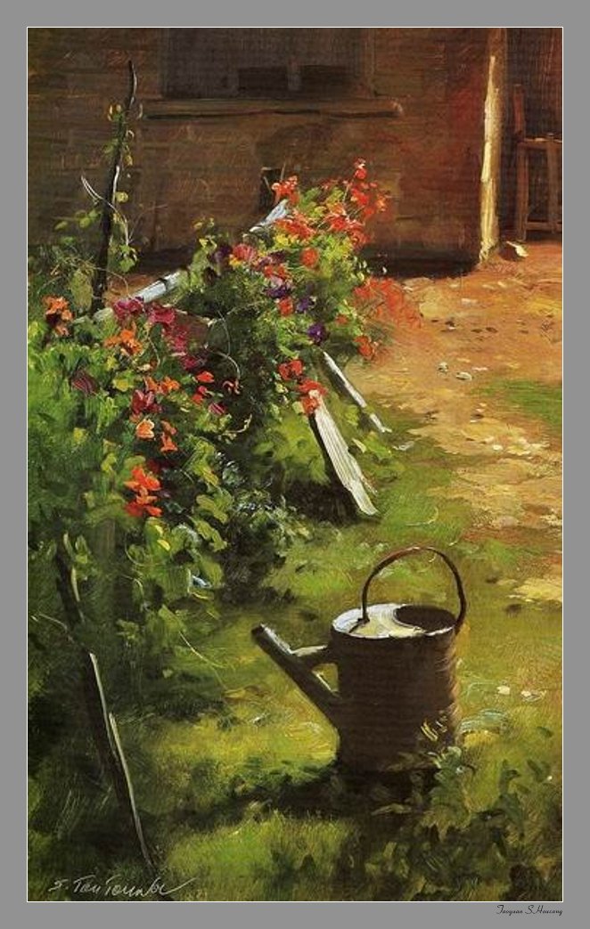 俄罗斯Serguei Toutounov油画花卉作品（二）