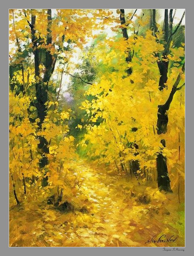 俄罗斯Serguei Toutounov油画花卉作品(一）